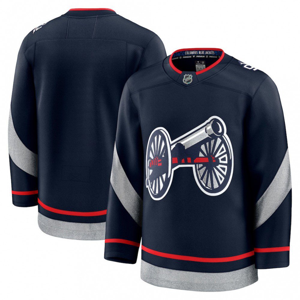 Columbus Blue Jackets 2025 NHL Stadium Series Premium Jersey - Navy-Pro Kit Vault | Brand New 26/27 Sports Jerseys